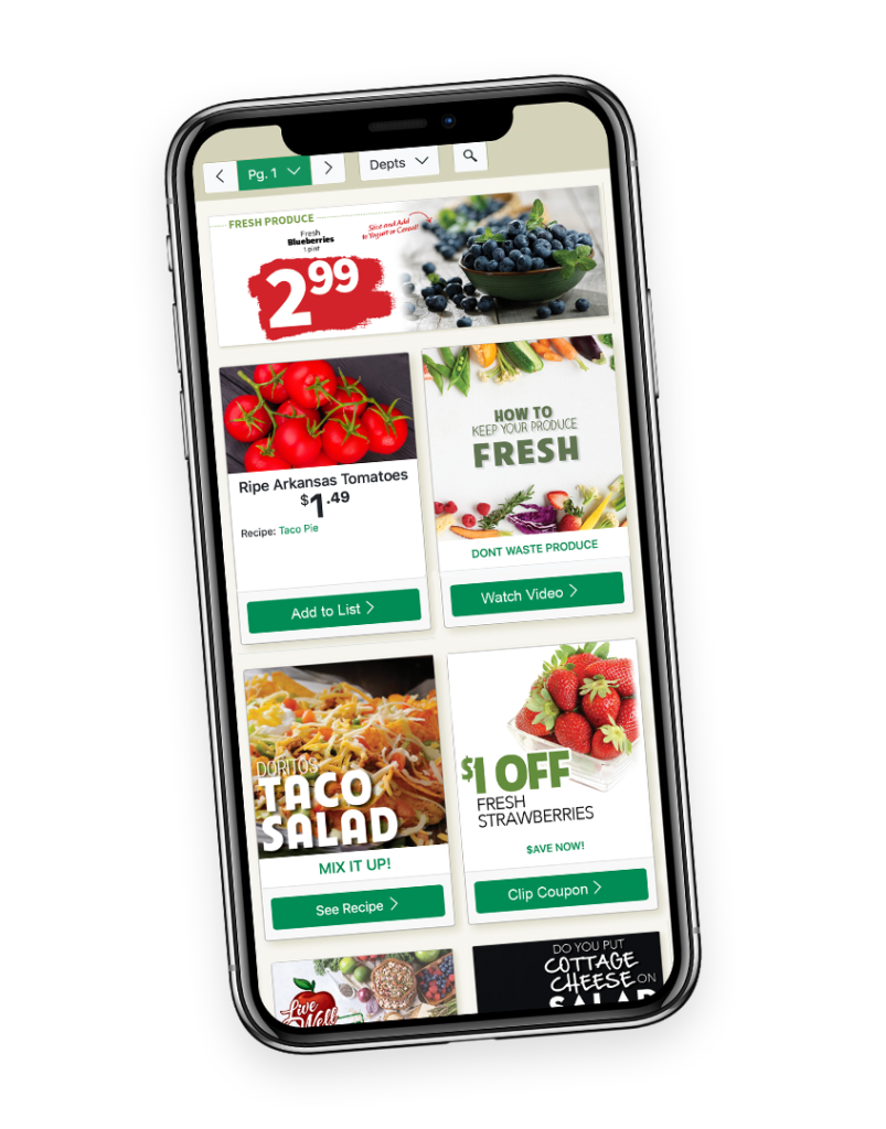Mobile Grocery Coupon Deals